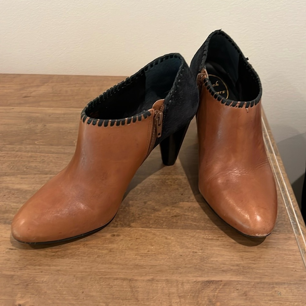 Jack Rodgers Leather Booties Size 8